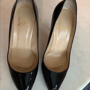 Christian louboutin black heels